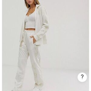 Adidas Originals Danielle Cathari DC Firebirt Tracksuit Jacket XS Pants S Cream